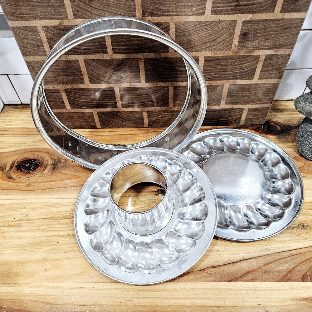 Vintage 3 piece Bundt Cake Pan Made in Germany